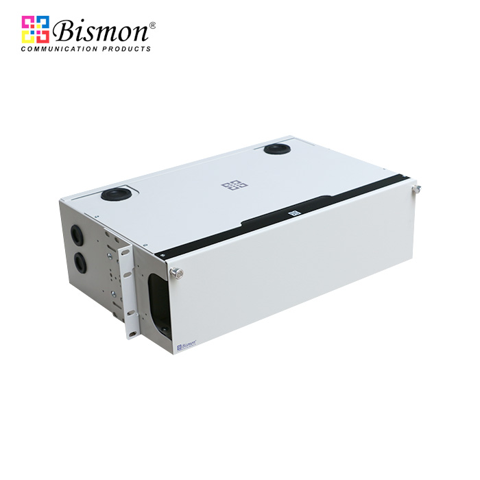 ODF 144 Port Rack Mount Enclosure Fiber Slide 3U (กล่องเปล่า)